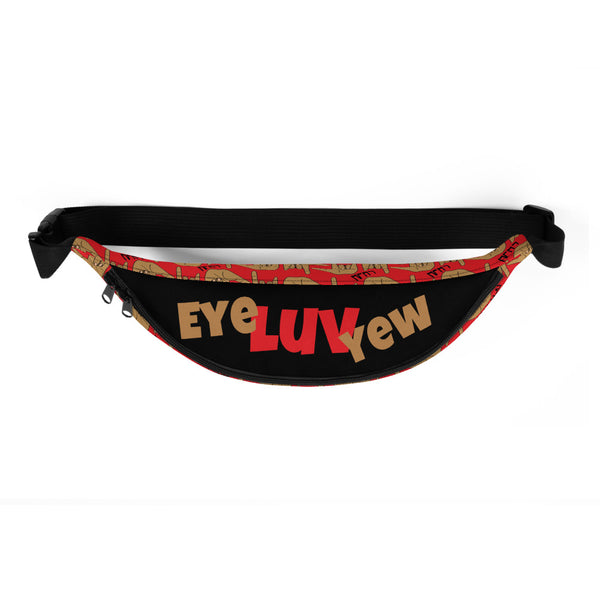 Eye Luv Yew Fanny Pack by Artysta LuLu
