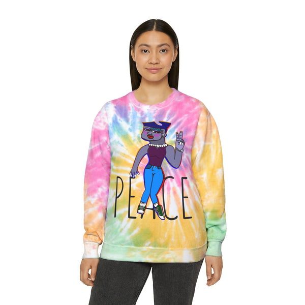 Peace Tie-Dye Sweatshirt