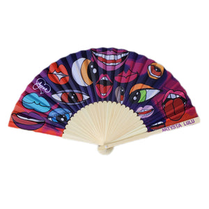 MUAH 8in Bamboo Fan (Limited Edition)