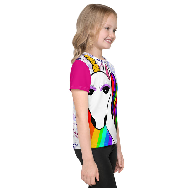 Unicorn Kids crew neck t-shirt