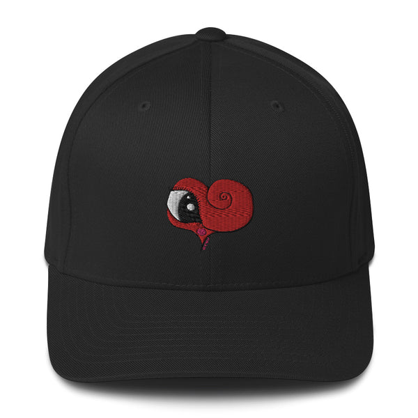 Heart Head Fitted Ball Cap