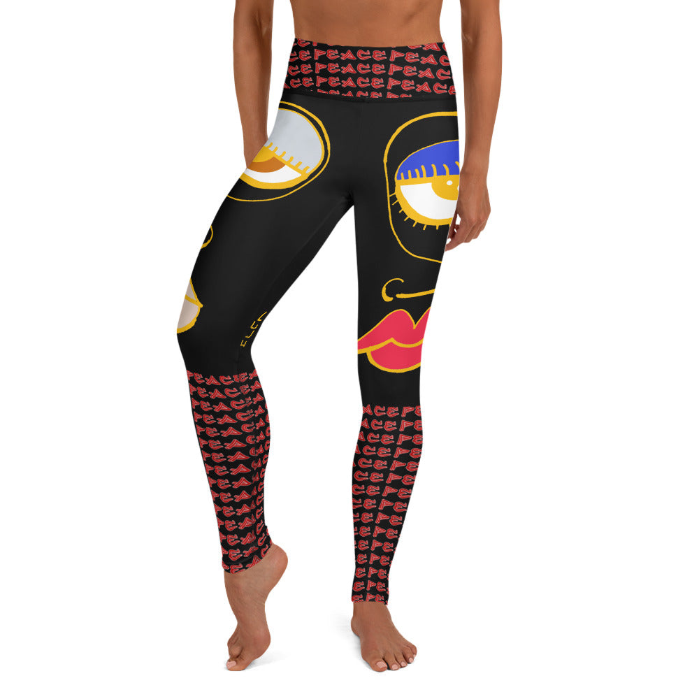 PEACE Yoga Leggings