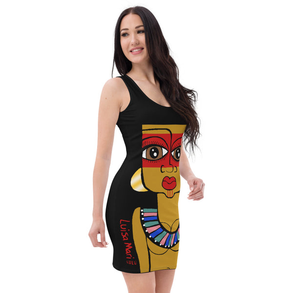 Taino Royalty Fitted Dress