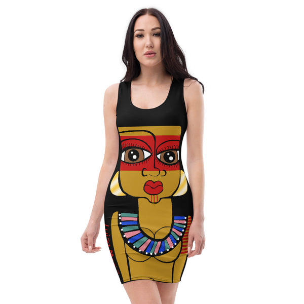 Taino Royalty Fitted Dress