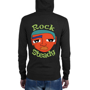 Rock Steady Unisex zip hoodie